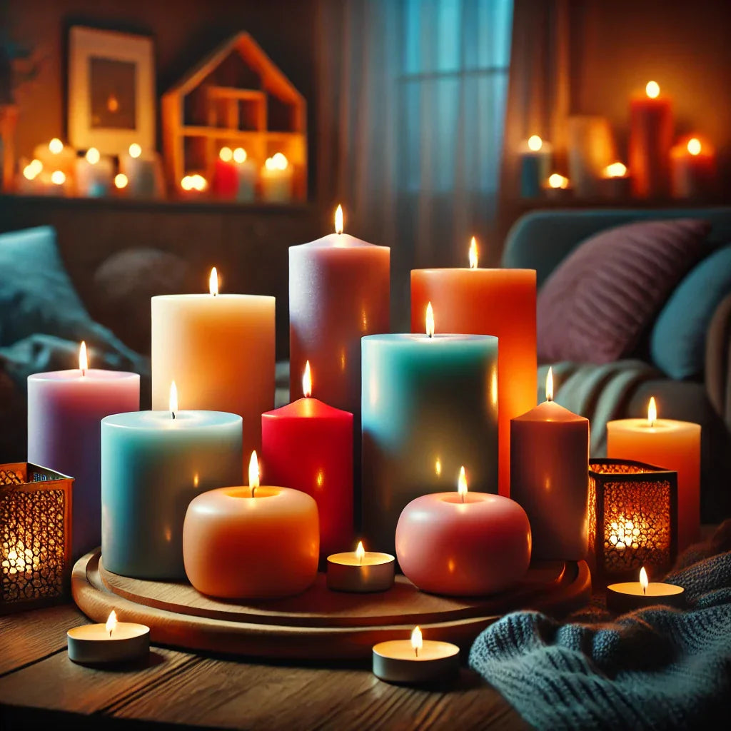 Creating Mood with Candle Colors: A Palette Guide