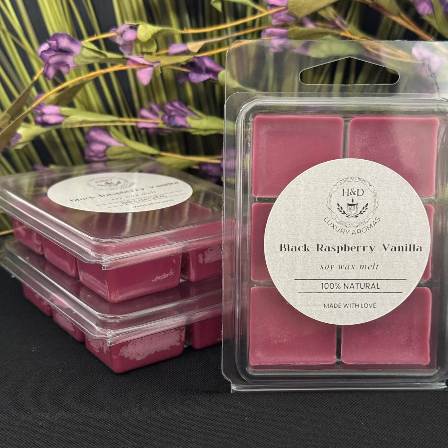 Black Raspberry Vanilla Soy Wax Melt Pack