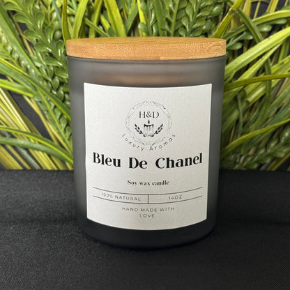 14oz Bleu De Chanel Soy Wax Candle