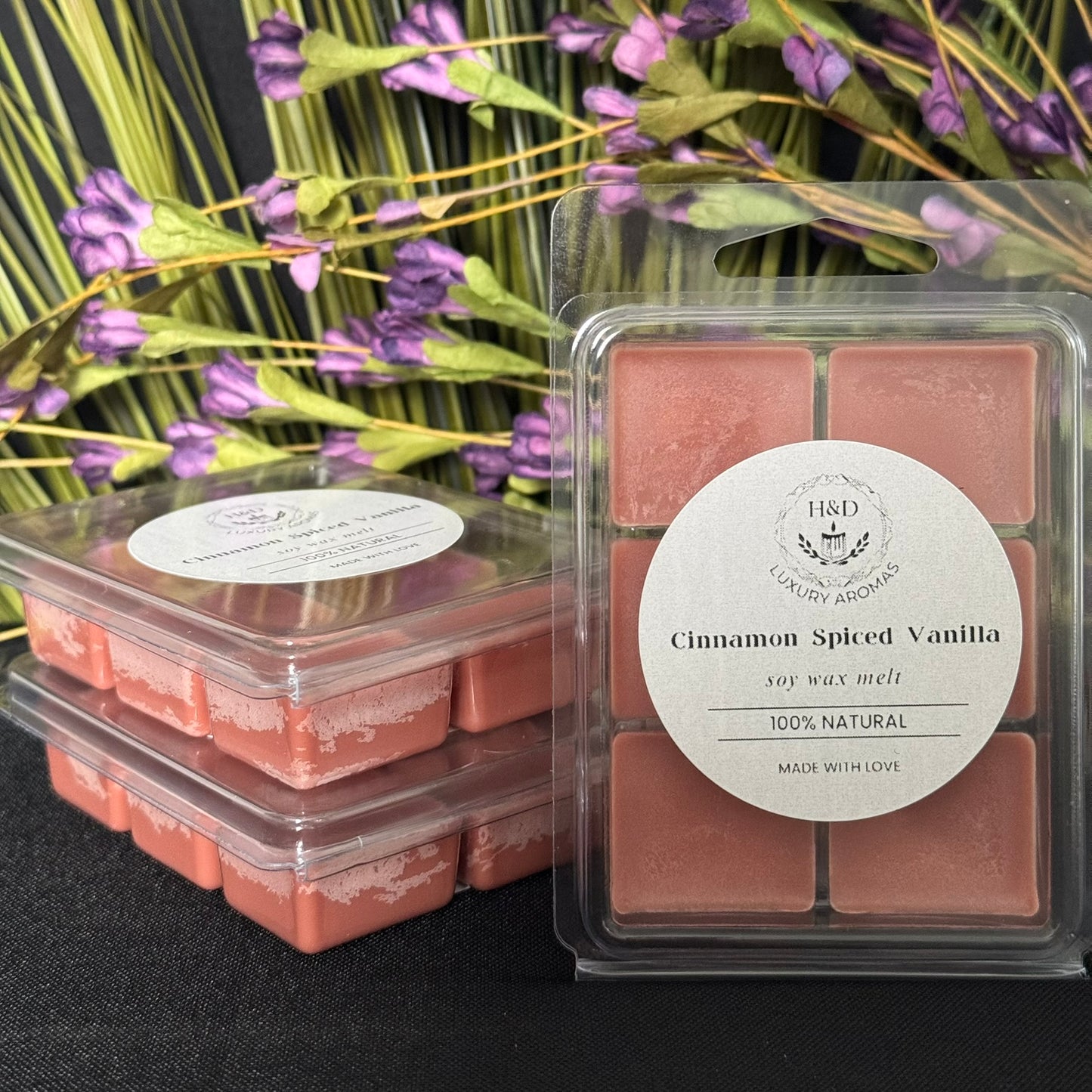 Cinnamon Spiced Vanilla Soy Wax Melt Pack