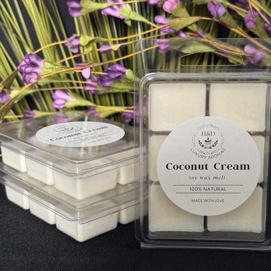 Coconut Cream Soy Wax Melt Pack