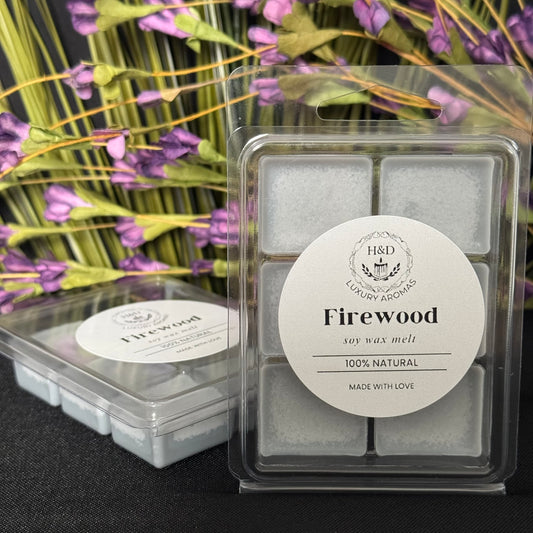 Firewood Soy Wax Melt Pack