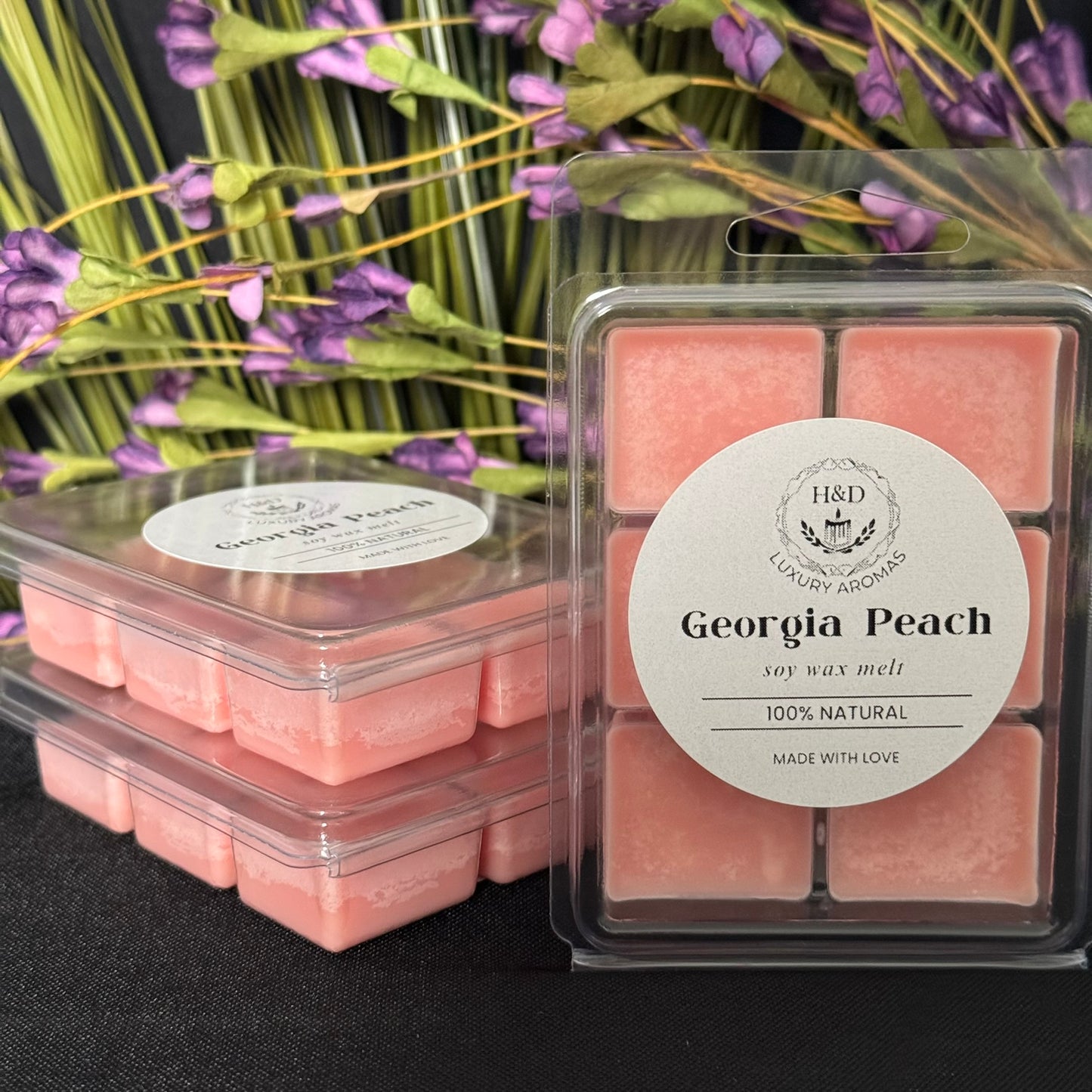 Georgia Peach Soy Wax Melt Pack