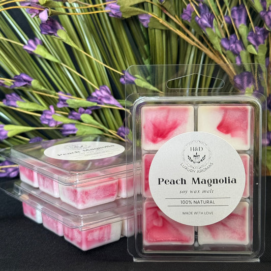 Peach Magnolia Wax Melt Pack