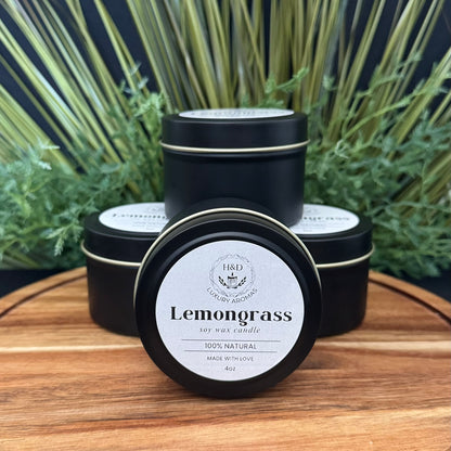 4oz Lemongrass Soy Wax Candle