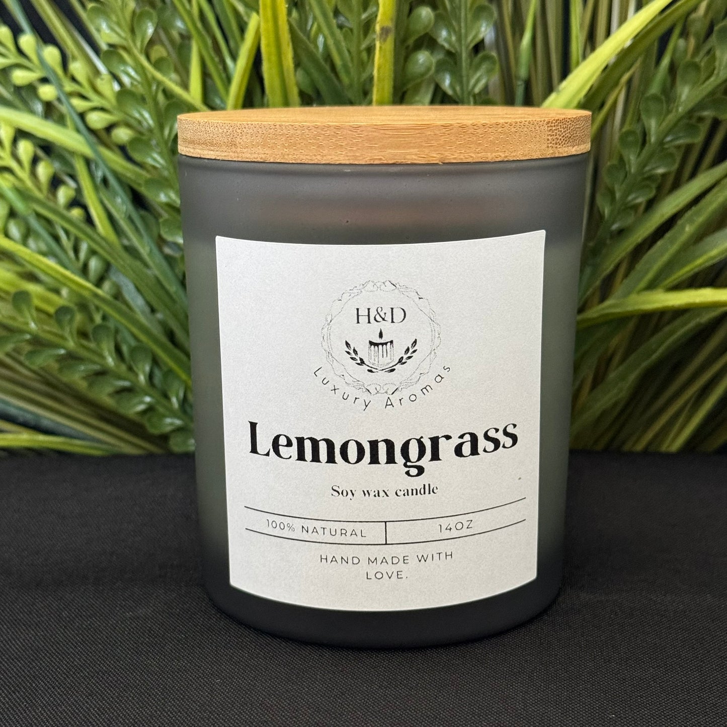 14oz Lemongrass Soy Wax Candle