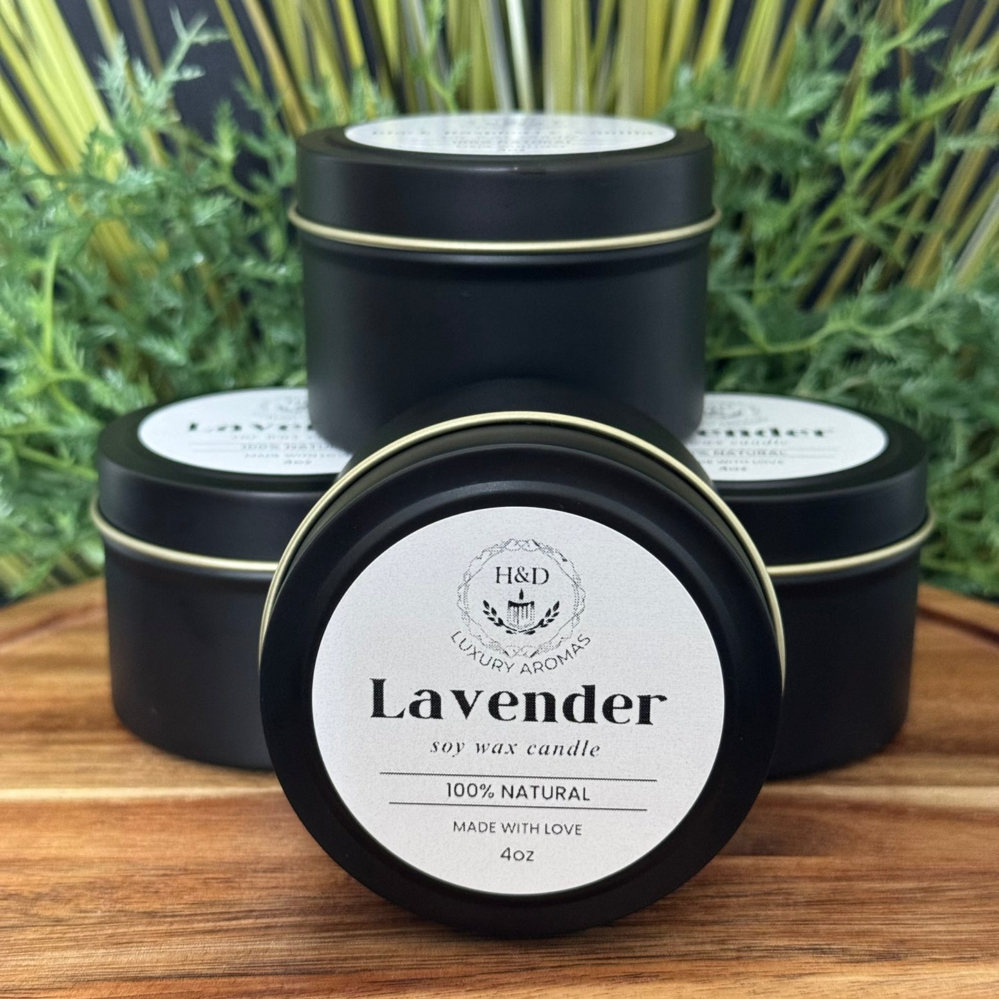 4oz Lavender Soy Wax Candle