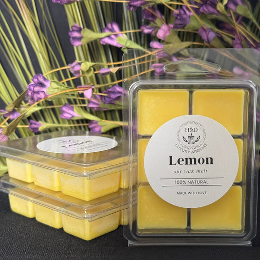 Lemon Soy Wax Melt Pack