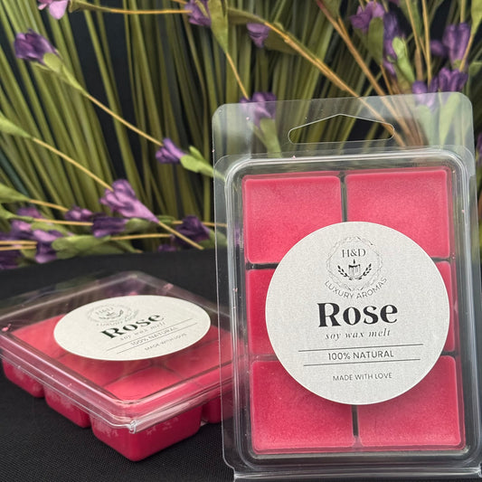 Rose Soy Wax Melt Pack