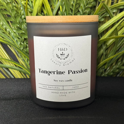 14oz Tangerine Passion Soy Wax Candle