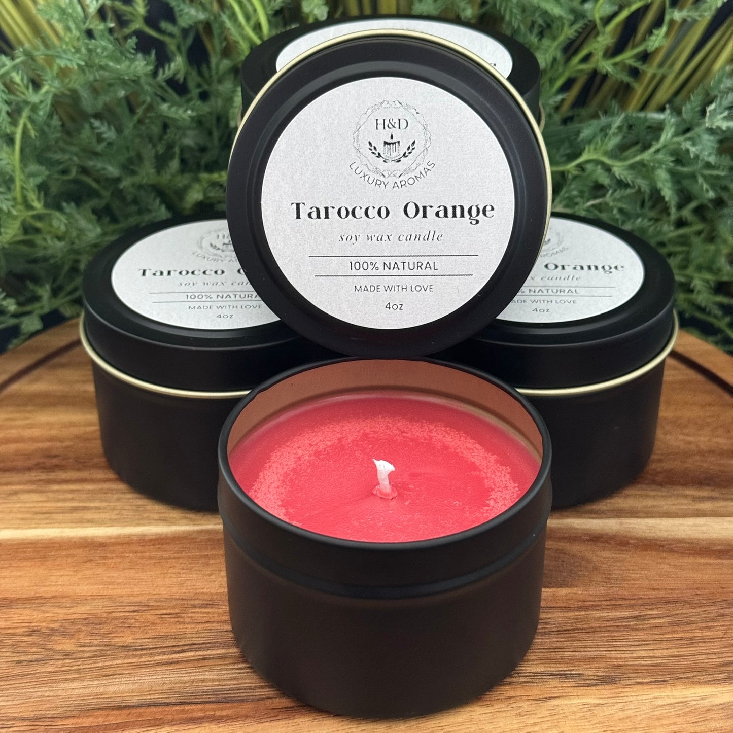 4oz Tarocco Orange Soy Wax Candle