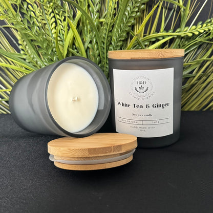 14oz White Tea & Ginger Soy Wax Candle